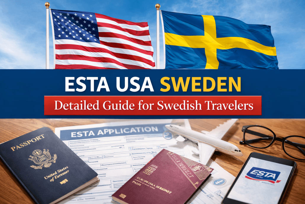 ESTA USA Ruotsi: Ruotsi: Yksityiskohtainen opas ruotsalaisille matkailijoille.